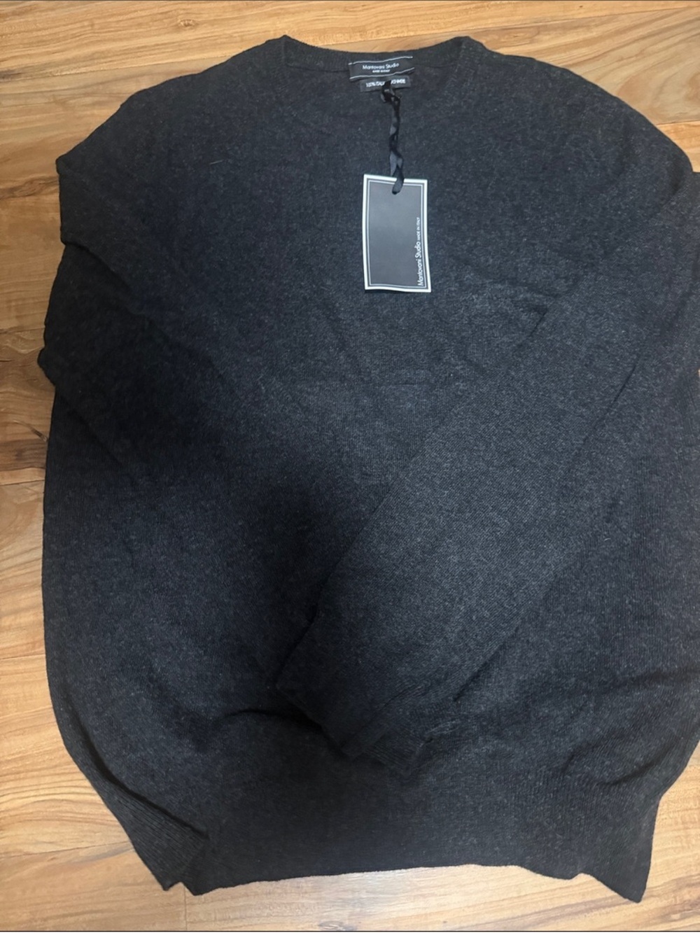 Mantovani Cashmere Crew Neck Sweater men’s size L